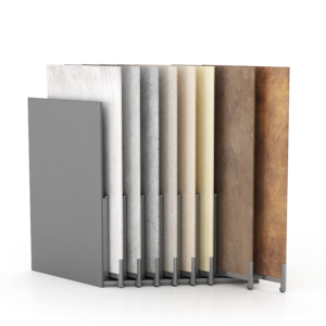 Pushpull Granite Metal Display Racks ROCK 8P